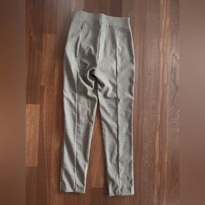 Favorite Daughter Checkered Trousers - Black and White